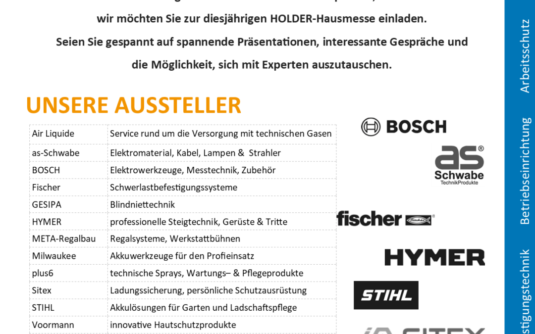 HOLDER HAUSMESSE 2024