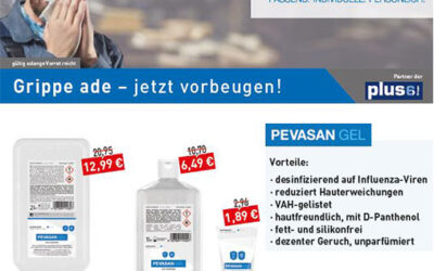 Gri­pe ade — jetzt vorbeugen!